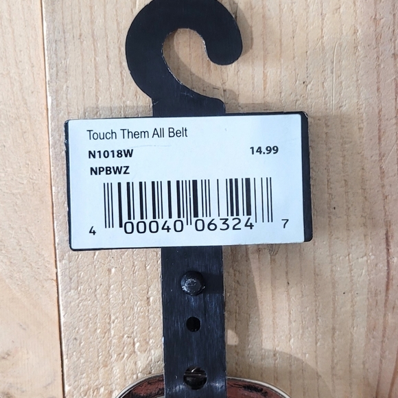 Intensity Reversible Adjustable Baseball Belt NEW Neon Pink ONE SIZE Touch Them - Picture 4 of 4